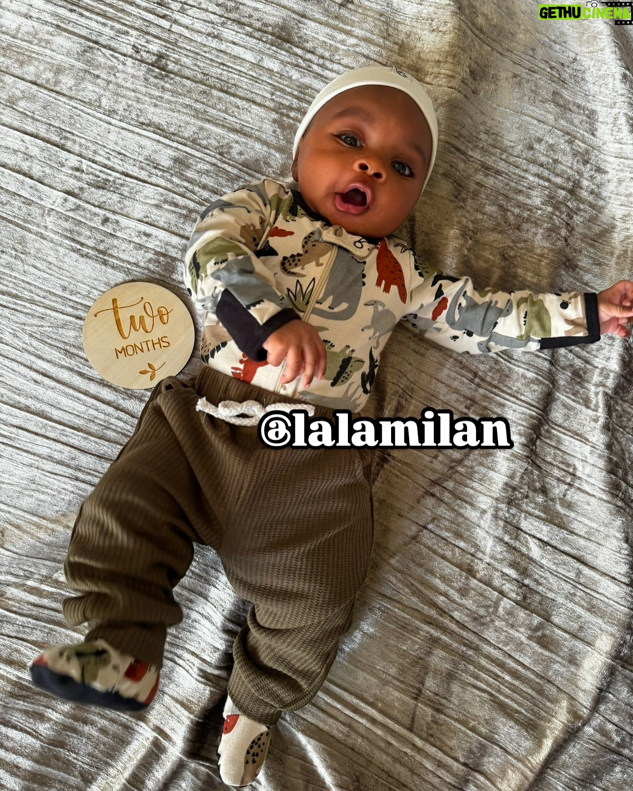 Lala Milan - 286.9K Likes - Still taking in the fact that my son is officially 1🥹 Excuse me while I reminisce😩 Here’s some photos from when he was in the womb, first born, and every month there after up to now. Happy Birthday Baby Boy🎉🎂