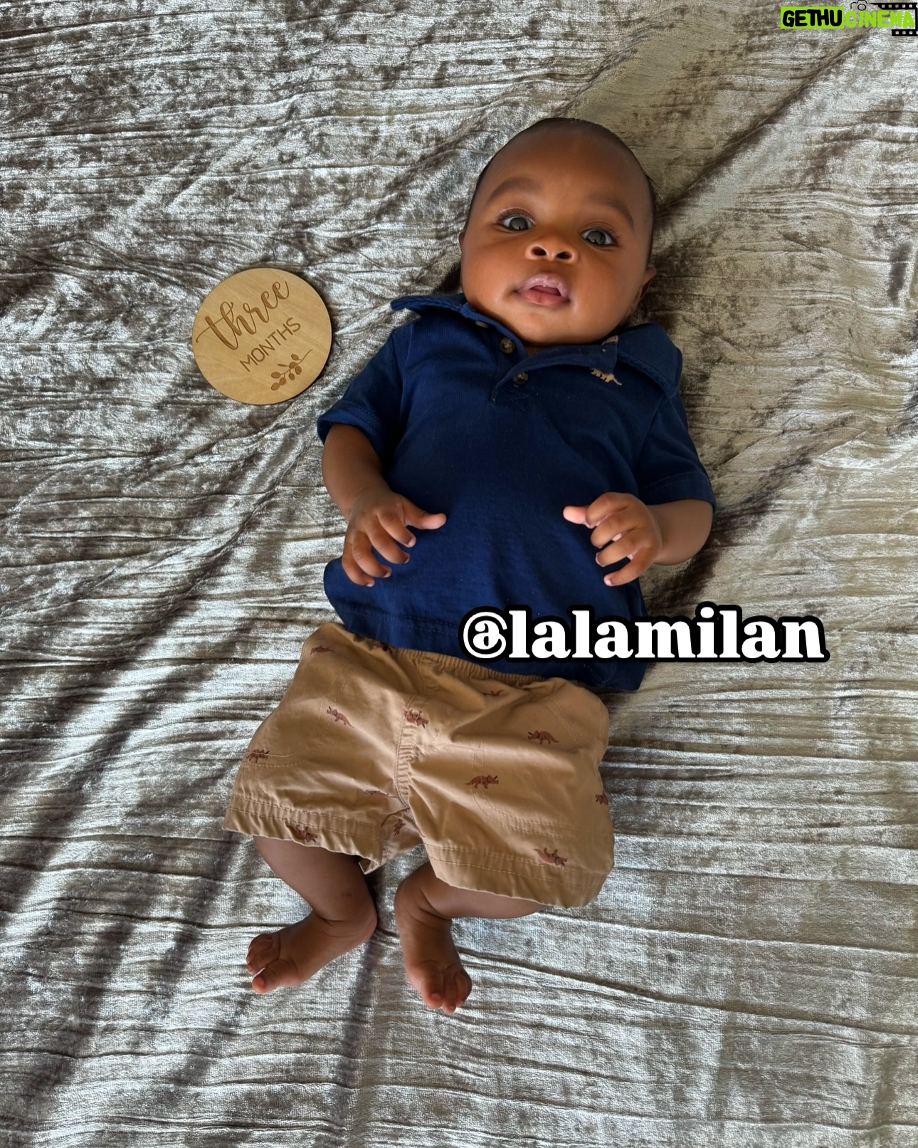 Lala Milan - 286.9K Likes - Still taking in the fact that my son is officially 1🥹 Excuse me while I reminisce😩 Here’s some photos from when he was in the womb, first born, and every month there after up to now. Happy Birthday Baby Boy🎉🎂