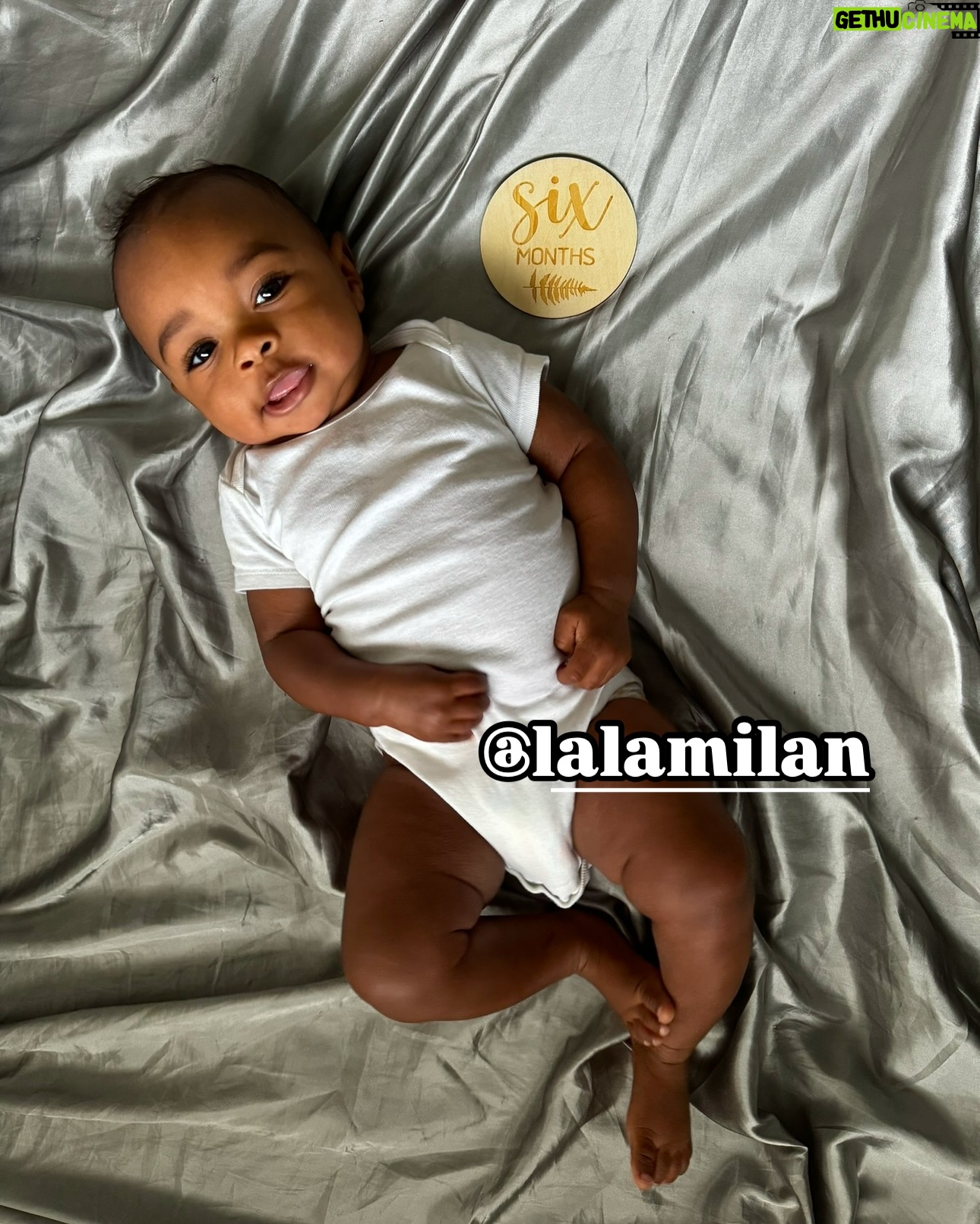 Lala Milan - 286.9K Likes - Still taking in the fact that my son is officially 1🥹 Excuse me while I reminisce😩 Here’s some photos from when he was in the womb, first born, and every month there after up to now. Happy Birthday Baby Boy🎉🎂