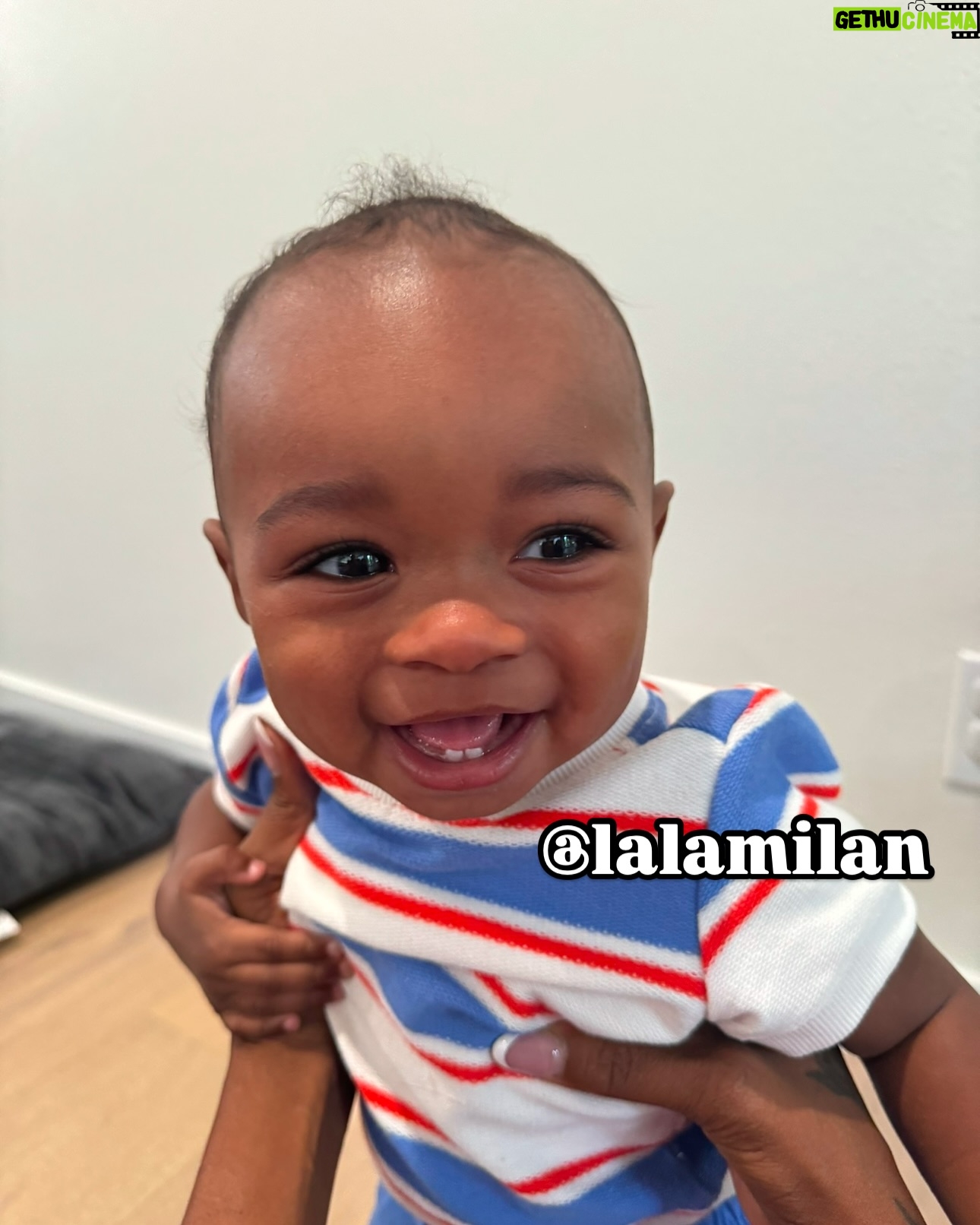 Lala Milan - 286.9K Likes - Still taking in the fact that my son is officially 1🥹 Excuse me while I reminisce😩 Here’s some photos from when he was in the womb, first born, and every month there after up to now. Happy Birthday Baby Boy🎉🎂