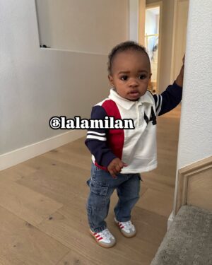 Lala Milan Instagram - Still taking in the fact that my son is officially 1🥹 Excuse me while I reminisce😩 Here’s some photos from when he was in the womb, first born, and every month there after up to now. Happy Birthday Baby Boy🎉🎂