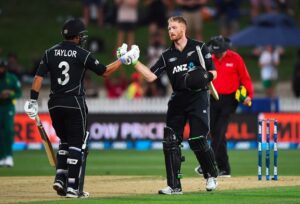 Laura McGoldrick Instagram - Congratulations @martyguptill31 on such a brilliant international career. It’s been a privilege to have walked alongside you in this journey. And man we have had some fun. 
The game of cricket has been very good to us, and although you didn’t get the ending you deserved nothing can ever take away from the legacy you leave behind. 
I know how much wearing that silver fern meant to you. I know how hard you worked behind the scenes and I know just how much you love this game. 
You’re one of the good guys. 
When I asked Harley and Teddy about Daddy’s cricket they said they’re proud and happy, you’re very brave and very good at catching spiders 😂 so there’s that 😂 
Still more cricket to be played, but congratulations on the end of this chapter. We love you and are incredibly proud of you 🖤 #31