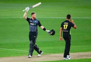 Laura McGoldrick Instagram - Congratulations @martyguptill31 on such a brilliant international career. It’s been a privilege to have walked alongside you in this journey. And man we have had some fun. 
The game of cricket has been very good to us, and although you didn’t get the ending you deserved nothing can ever take away from the legacy you leave behind. 
I know how much wearing that silver fern meant to you. I know how hard you worked behind the scenes and I know just how much you love this game. 
You’re one of the good guys. 
When I asked Harley and Teddy about Daddy’s cricket they said they’re proud and happy, you’re very brave and very good at catching spiders 😂 so there’s that 😂 
Still more cricket to be played, but congratulations on the end of this chapter. We love you and are incredibly proud of you 🖤 #31