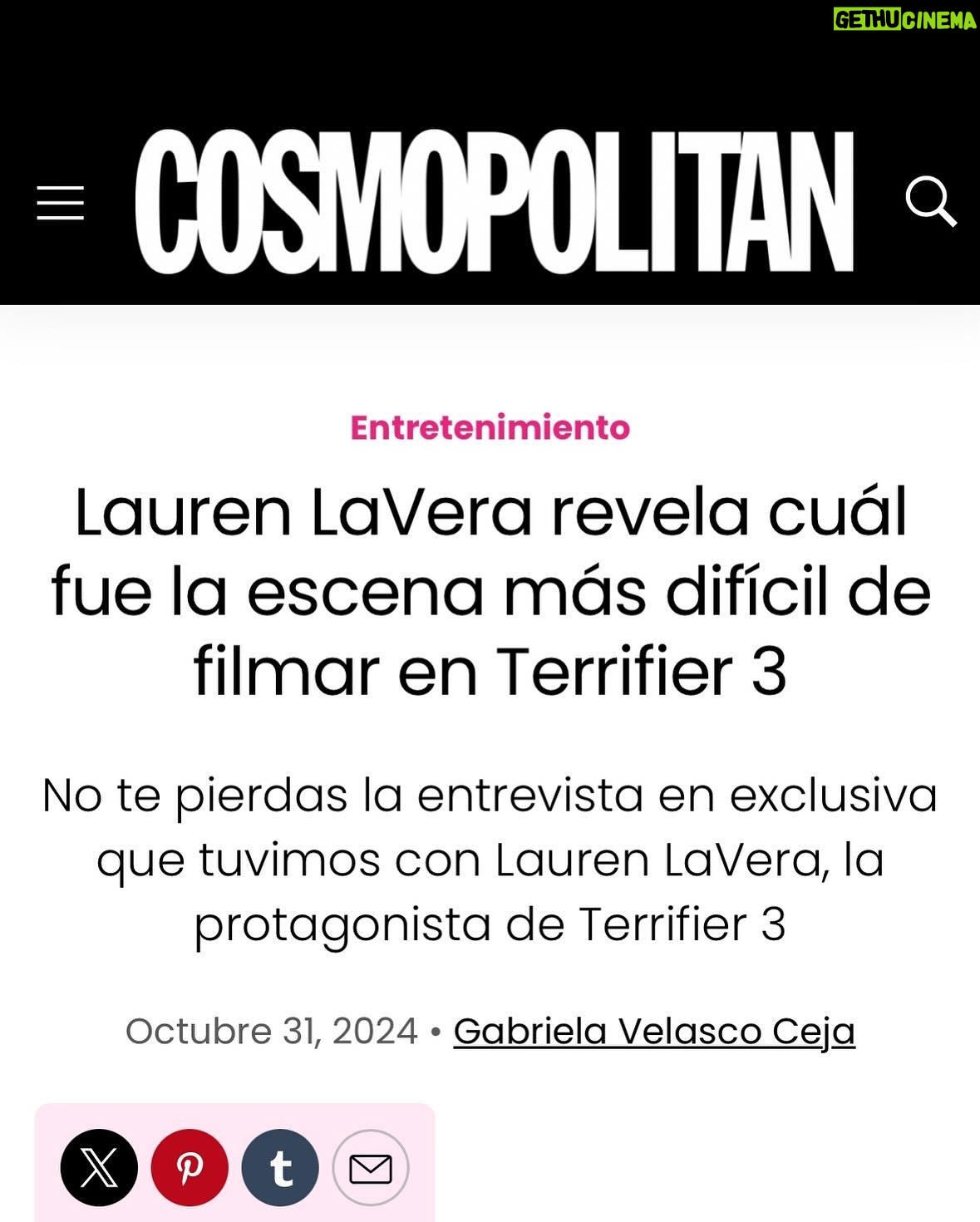 Lauren LaVera - 51.2K Likes - š¤ Cosmo š¤
Thrilled to be featured in Cosmopolitan!
Thank you so much @cosmopolitanmx for having me.
Thank you to my team at @teamportrait & @lewkmgmt
Shot by @jonpremosch
HMU by @annettedavenportbeauty
Styled by @naomizinns and assisted by @aliyah.monet
Lighting by @miguelesparzaphoto