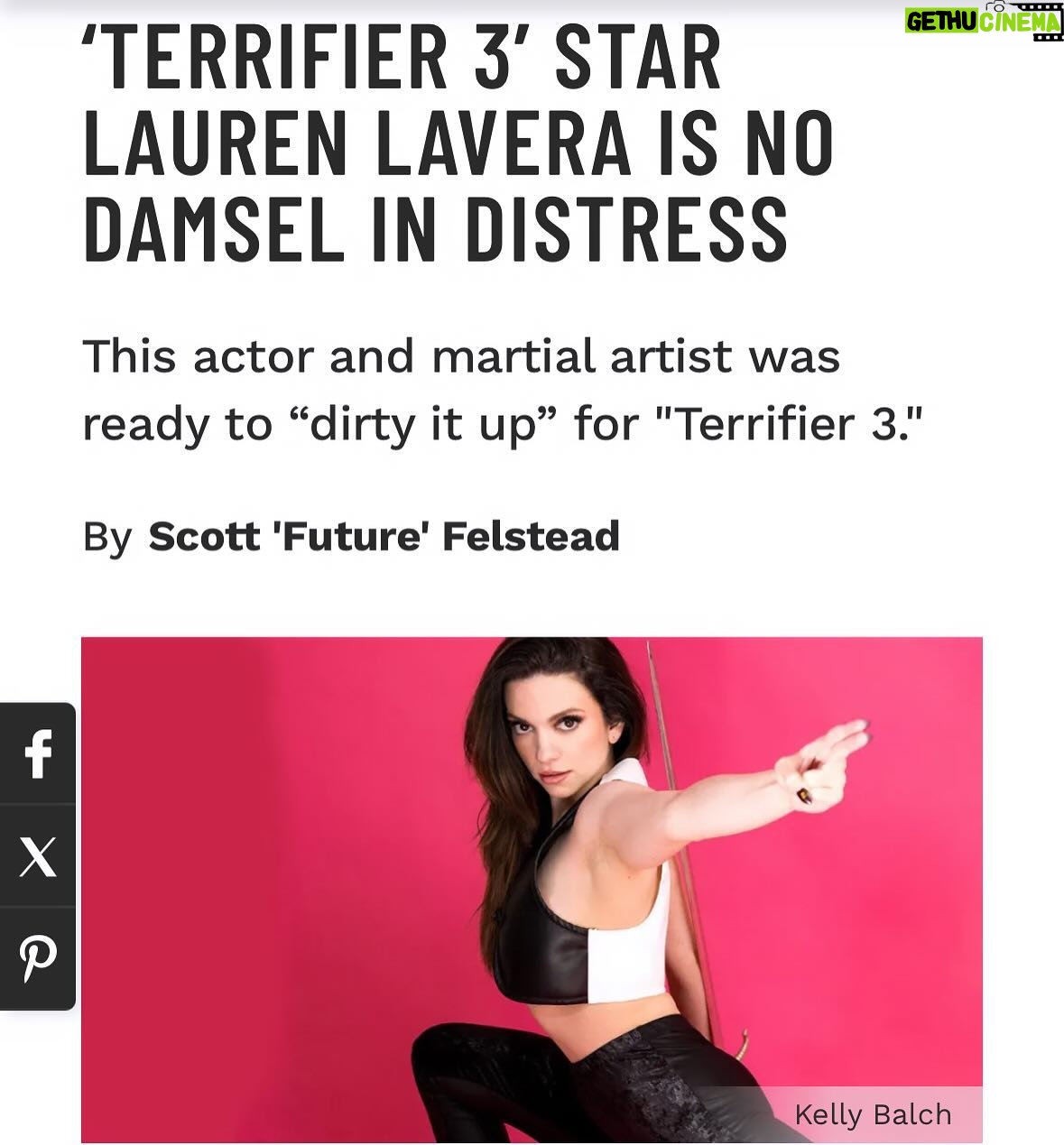 Lauren LaVera - 36.3K Likes - Thank you for the feature @muscleandfitnesshers š”ļø
Special thanks to my team at @teamportrait and @lewkmgmt
šø @kellybalch
š @matthewrichvrd
š @sh0ishikura
š¤š Happy Halloween! šš¤