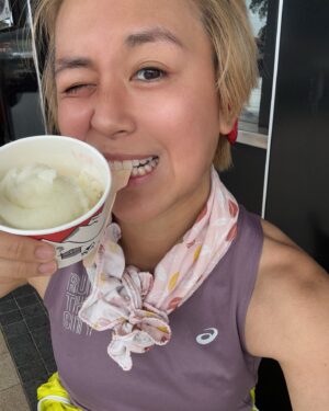 Leila Tong Instagram - 2025 第一天
跑5km去食杯sorbet
再跑5km返
爽😝

願今年就保持呢個好happy嘅節奏面對所有順逆吧！😌