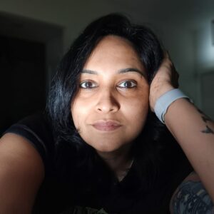 Lena Kumar Instagram - When the sunlight bounced off the dining table I thought of clicking a few selfies … then I found the button called ‘fun’ next to the portrait mode on the phone cam . The first 4 are raw selfies. The next 4 are AI generated pics ! 
Do you find AI exciting or scary ?
#sunlight #nofilter #selfie #ai #generated #photos  #indian #actress #lena #lenaa