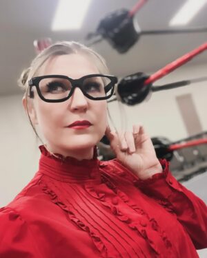 Leva Bates Instagram - Librarians fight a nobel battle in the name of knowledge and enlightenment. 

I also have a mean superkick! Fun night thanks @localprowrestling 

Love, your local Librarian 🤓📚