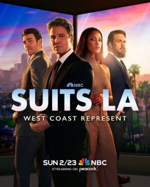 Lex Scott Davis Instagram - One month to go! Suits LA premieres Sunday, Feb. 23 at 9/8c on NBC and streaming next day on Peacock. @nbc @nbcsuits @peacock