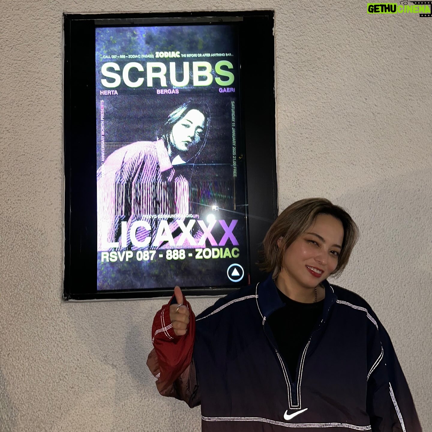 Licaxxx - 1.2K Likes - @licaxxx1 is here and ready for @scrbs! TONIGHT AT ZODIAC!
See you on the dancefloor!
#zodiacjakarta #licaxxx #scrubs