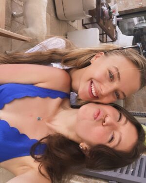 Lilly Krug Instagram - Happiest of birthdays to the angel @clarasali 🩵 I cannot even fathom the amount of life we’ve shared. We’ve had so many firsts together - sun strokes, crushes, being sisters in our first musical, drunk escapades, or having our first kiss with the same guy (ups). No matter, if we’re traveling to foreign countries or on the Basketball, Volleyball, and Soccer teams together, every moment with you, is unforgettable. You have a heart of gold, and I’m so lucky to experience all of life with you 🤍💌