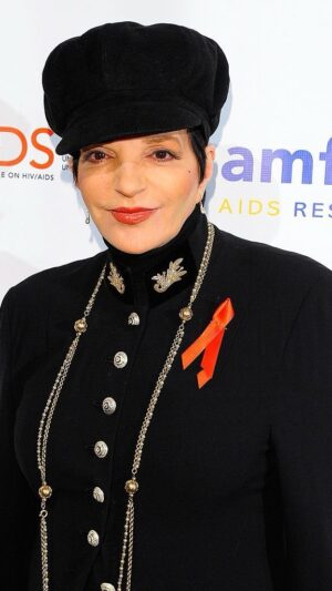 Liza Minnelli Instagram - In recognition of World AIDS Day, keep singing it until we find a cure. Keep supporting the fight against HIV/AIDS throughout our world. Kisses to @elizabethtaylor whose love and advocacy inspires us all. Never give up!  #worldAIDSday #thedayafterthat #unitednations #amfar