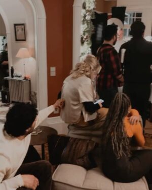 Lize Feryn Instagram - De leukste setmomentjes van Single Bells! 🎄♥️