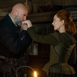 Lotte Verbeek Instagram - When these two showed up all I could think was that #Outlander had just out-Outlandered itself.
