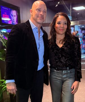 Luna Lauren Velez Instagram - About last night…I finally met the beautiful and ridiculously cool @christinamilian at the @sho_dexter premiere of Original sin and yep…she’s all that! I cannot wait to see her do her thing on this series. So excited!
The show was amazing!!! Kudos to all the actors!#dexter #actors #dancing #somuchfun #love ✨