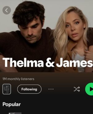 MacKenzie Porter Instagram - 2 weeks ago we had ZERO monthly listeners and today we just hit 1 MILLION!!! Monday we go back into the studio to cut our second song 😜. From our lil fam..thank you so much for coming along with us 🙏🏻