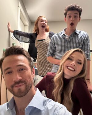 Maggie Lawson Instagram - This was truly a magical time. Love all of these people so much🧚🎄#Sugarplummed premieres on the @Hallmarkchannel tomorrow✨