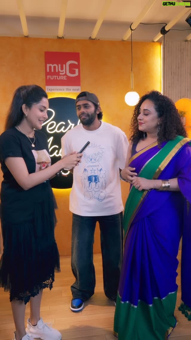 Mahima Nambiar - 324.9K Likes - Bromance is in the air with these two amazing Actors @arjun_ashokan and @mahima_nambiar on Pearle Maaney Show !
.
Show Sponsor @mygdigital