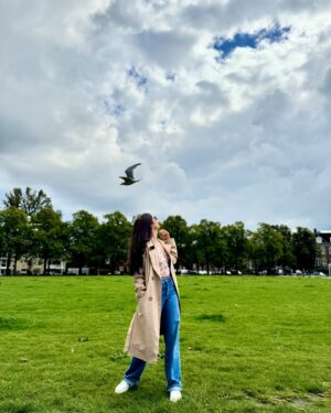 Malhaar Rathod Instagram - ‘Dam good vibes 🚲🇳🇱💙

October ‘24🌷