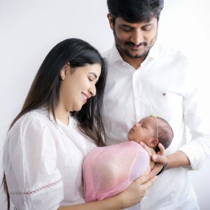 Manali Rathod Instagram - Welcoming our latest bundle of joy into the family and our hearts just doubled in size. 👶❤️🍼#blessed

Photography: @cutiepiestories