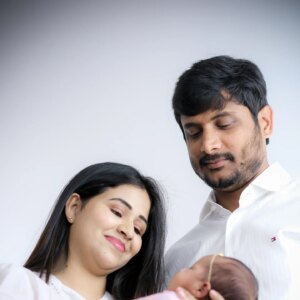Manali Rathod Instagram - Welcoming our latest bundle of joy into the family and our hearts just doubled in size. 👶❤️🍼#blessed

Photography: @cutiepiestories