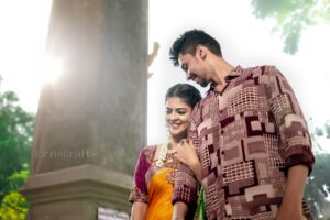 Mansi Joshi Instagram - As time is nearing to our wedding I promise You that my love for you will never change and will be yours forever ♾️ 🧿❤️

Waiting for the videos 🙈

Concept and photography by @lens__crafts 😍

Makeover by @makeoverwithtara_raam 💝

Saree by @kanchi_co_yogalakshmi_silks ☺️

Blouse by @rathamdesignstudio 😘

Hair by @ramya_hair_artistry 😍

#lovegoals #couple #postoftheday #prewedding