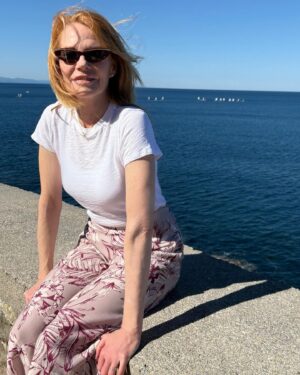 Marg Helgenberger Instagram - San Sebastian…I’ll be back!

Nothin’ but good vibes in this charming & beautiful city in the Basque country of Spain. 

Special thanks to @hotelmariacristina for the warm & generous welcome.