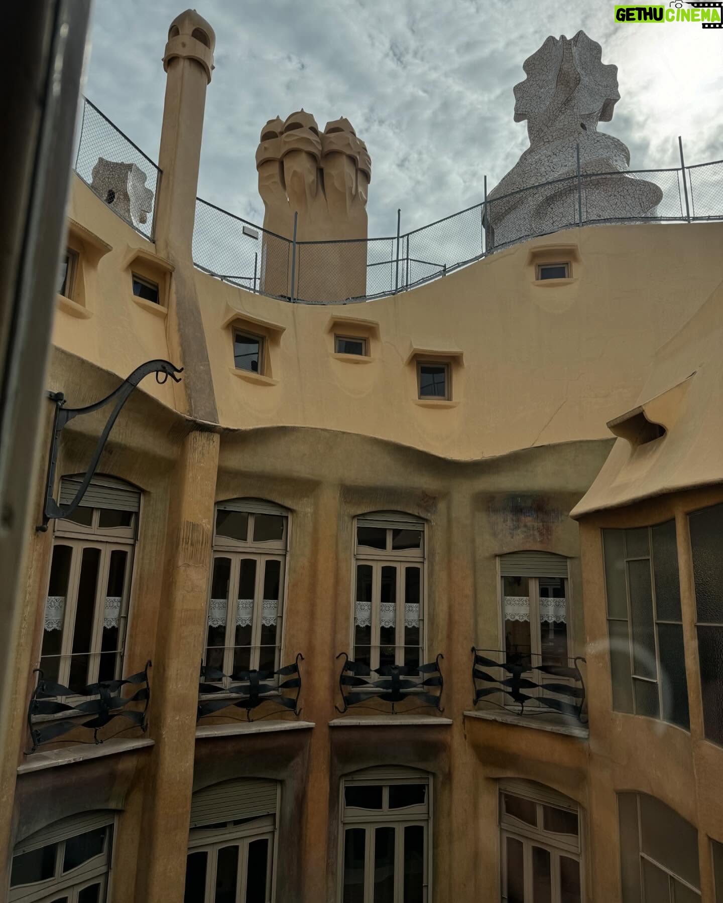 Marg Helgenberger - 5.6K Likes - Greetings from Barcelona & the magnificent La Pedrera of Antoni Gaudi.