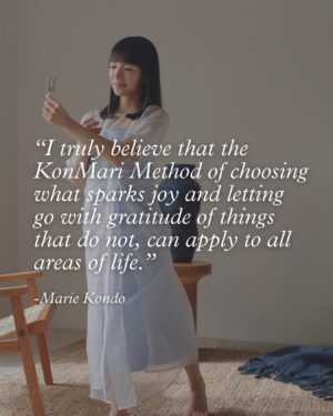 Marie Kondo Instagram - The concept of trusting your heart and body when something sparks joy and cherishing what does can apply to things like your career and relationships as well!

Learn to choose with joy and commit to investing in yourself so you can cultivate your own unique spark-joy life with KonMari Club!

Comment “spark joy” to learn more about KonMari Club and to enroll in this 1-year program where you’ll learn to cultivate your own spark-joy lives with a group of supportive coaches and a beautiful community of others embarking on their unique journeys of joy✨️

Registration ends this Friday, so sign up now!

If you have any questions, please feel free to reach out to Patty(@pattymorrissey)!

#konmari #sparkjoy #konmarimethod #konmariclub #selfdevelopment #personaldevelopment #personalgrowth #motivation #inspiration #community #coaching #onlinecommunity