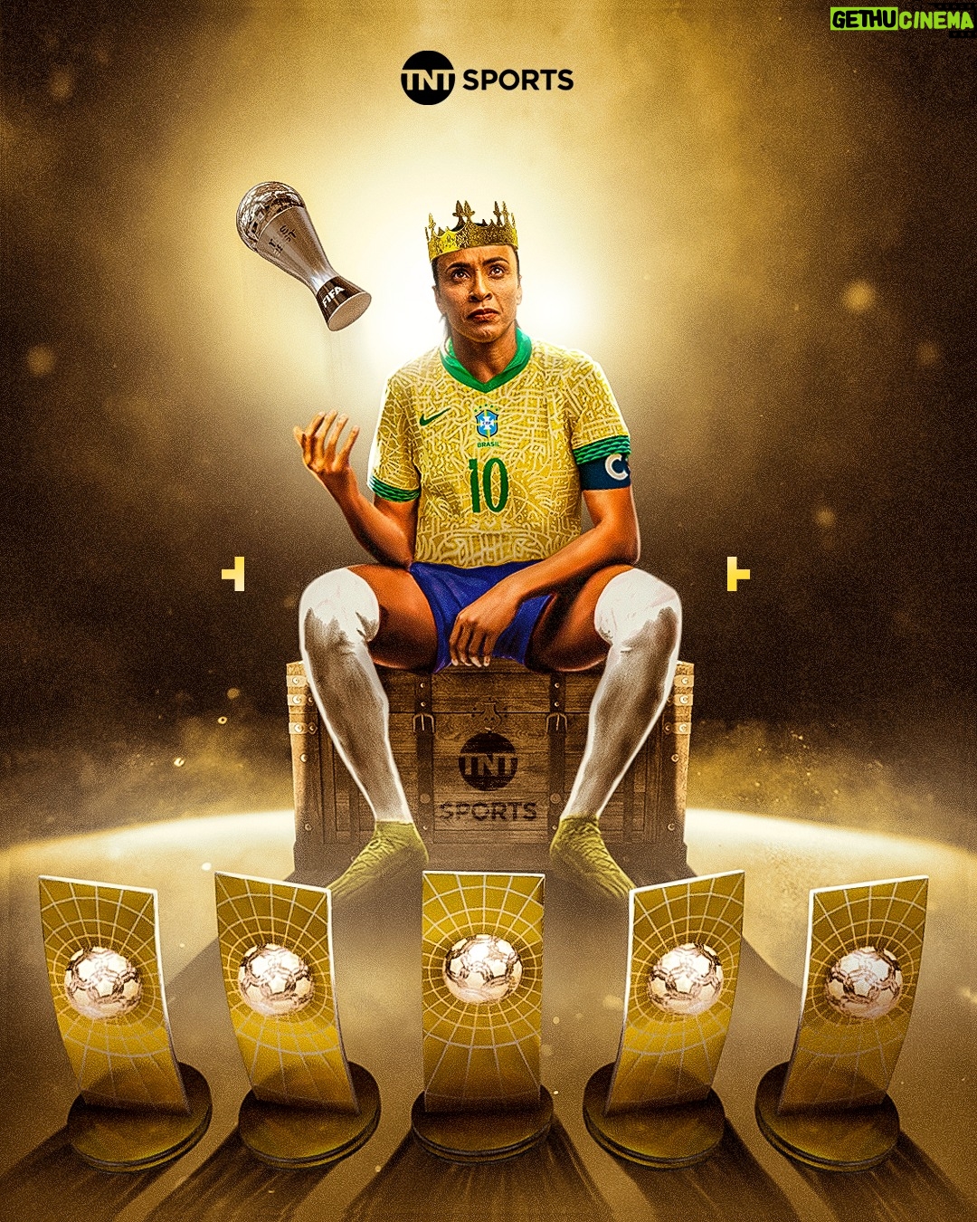Marta - 90.6K Likes - A MAIOR DE TODOS OS TEMPOS! 👑🇧🇷 Nossa Rainha Marta está completando 39 anos de idade! Que privilégio o nosso! 🤩🇧🇷
- 6x melhor jogadora do mundo 🏆
- Maior artilheira da história da Copa do Mundo (entre homens ou mulheres)
- 3x medalhista olímpica
- Campeã da Champions
- Bicampeã da Libertadores