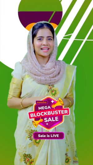 Mashura Basheer Instagram - The Meesho MEGA BLOCKBUSTER SALE is LIVE! 
Get Kurtis, electronic, home decor and many more at upto 80% off. 
Grab everything you need at Saal ke sabse kam daam before the best deals vanish! ⏳
Shop Now and don’t miss out! 🏃‍♀️🏃‍♂️

#MeeshoMegaSale #UnbelievableDeals #ShopNow #SaleIsLive #DiscountShopping #BestPrices #saalkesabsekamdaam