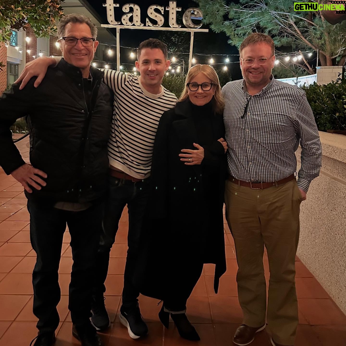 Maureen McCormick - 2.4K Likes - Thank you Shawn and David @ferg2001 @david_dishes for such a special New Year’s Eve evening. It was so beautiful and one that will be in our hearts forever. Love you❤️ #serendipity xoxo #newyear #2025