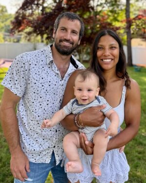 Meagan Martin Instagram - 2024 has been quite the year! From moving back to Colorado to our first year as parents it has been incredible and of course exhausting 😂! I still haven’t climbed outside since becoming a mom, but I do manage to at least get in the gym a couple of times a week thanks to @davewetmore1 for always prioritizing one of our weekend days for my climbing and to @angelajpayne for helping me baby wrangle so I can get one weekday in! It’s been absolute incredible watching Indy this past year, as he changes so much everyday. Taking him to some of our favorite places, like the Cape this last summer was such a blast. I’m so thankful that I’ve been able to squeeze in some commentating jobs with the help of my parents this past year. My new role as a stay at home mom has been full on, the hardest and most rewarding job there really is. These days are chaotic filled with laughter, tears, snuggles, and new experiences. Can’t wait to see what 2025 brings! Definitely hoping there will be some outdoor climbing sprinkled in!
