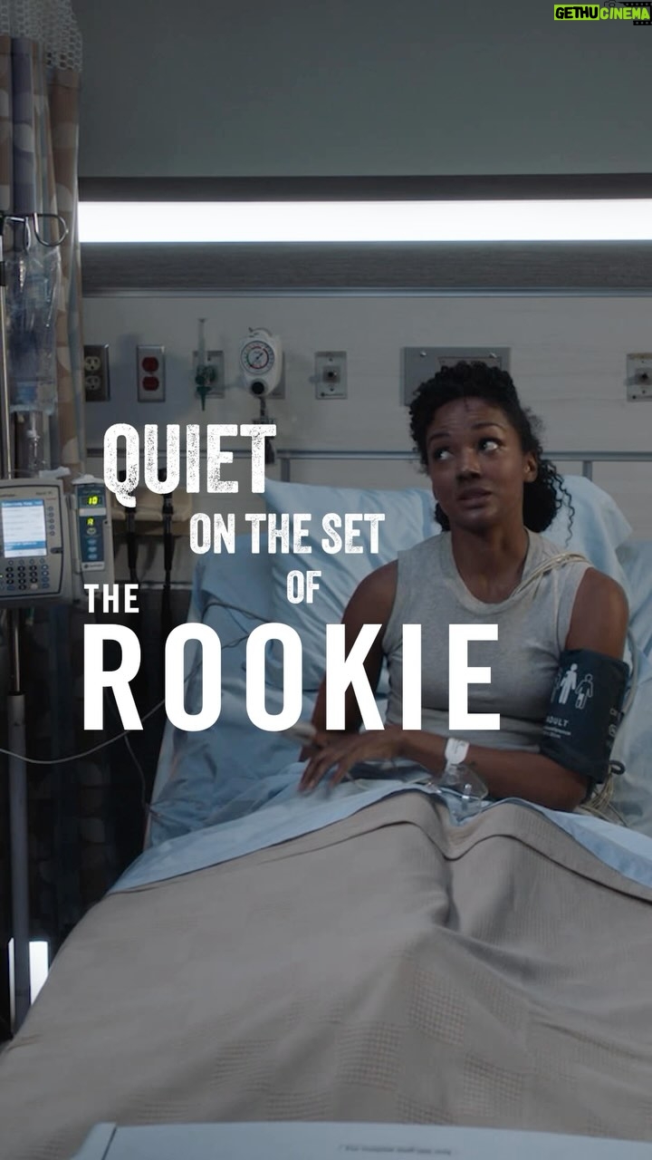 Mekia Cox - 87.5K Likes - Quiet on set! 😂 Catch the next blooper tomorrow from @lissethchavez! #TheRookie