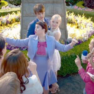 Melanie Paxson Instagram - Throwing it back to the Disney descendants days… the good old days! ✨‼️ if you haven’t yet - stream @disneydescendants on @disneyplus now! 
.
.
.
#disneydescendants #disneyplus #disney #descendant #movie #series #movieseries #stream #fairygodmother #melaniepaxson #paxson #actress