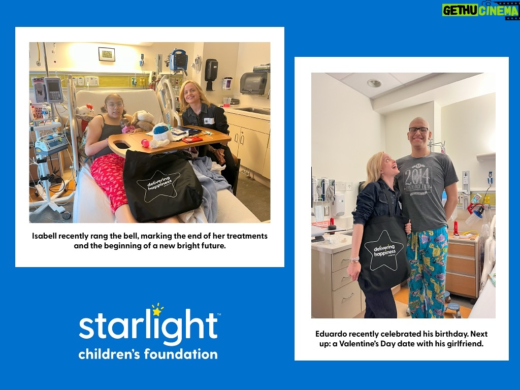 Mena Suvari - 149 Likes - So happy to hear such wonderful progress with these two, Isabell and Eduardo! And thank you, again, @starlightchildrensfoundation for letting me be a small part of it all.✨🩵✨Love you all and look forward to next time! ✨