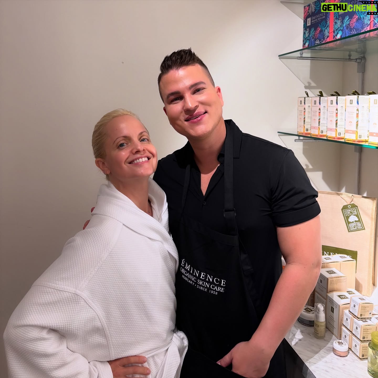 Mena Suvari - 2.5K Likes - Thank you @eminenceorganics for making my day so incredibly special today! ✨
It was so lovely to finally meet you @monkeyeatsworld, and @bgoodandwin, you have the touch of an angel! 👼🏼
I appreciate you all tremendously and am so grateful for my goodies to keep me going!
With love and gratitude!! ✨🩵✨