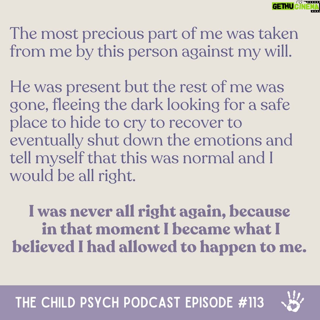 Mena Suvari - 256 Likes - 👇 Want more inspiring content like this?! Type PODCAST below to get a link to listen to our top podcast!👇
In this episode, Tammy interviews actress @menasuvari to talk about her experiences with childhood trauma and her inspiring and transformative pathway to healing.
Mena is the author of the book “The Great Peace,” which speaks to her experiences in this interview.
https://www.amazon.ca/Great-Peace-Memoir-Mena-Suvari/dp/1549165402
Mena is most well known for her role in American Beauty & American Pie; she is an American actress, producer, fashion designer, and model. The accolades she has received include a Screen Actors Guild Award, along with a Primetime Emmy Award nomination.
Suvari has been a model for Lancôme cosmetics and print ads for Lancôme Paris Adaptîve, as well as a long-time supporter and activist for the Starlight Children's Foundation and the African Medical and Research Foundation. She is married and has one child.
.
.
🎙️Learn more about how to help your child thrive in today’s world; subscribe to THE CHILD PSYCH PODCAST hosted by our co-founders, Tammy Schamuhn & Tania Johnson.
🎙️ This podcast brings you the top parenting & children’s mental health experts in the world. We will educate and inspire you with the most current research & strategies to help foster emotional resiliency & healing in your child or the children you work with.
🎙️Most importantly, we’re here because we need to raise a generation of children who don’t need to recover from their childhoods.
.
.
.
#trauma #traumarecovery #parenting #parentingtips #childdevelopment #mentalhealth