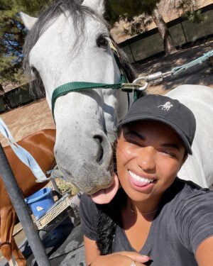 Mica Burton Instagram - There’s a thing that fucking sucks about being an equestrian. Sometimes the horse that you love with your whole goddamn heart isn’t the right horse for you anymore for any number of reasons, and you have to sell them to a new wonderful home. Aragorn and I have never been the perfect fit: he’s pretty small, he and I both have crazy anxiety which is an endless circle of spooking and panic, and sometimes it’s just a fact that the rider and horse are just a complicated match. That was only in the saddle though. Every other second of every day, he was my perfect angel boy. I love him with my whole heart and soul and he will always be my heart horse. Thanks to @cellardoorequestrian who I trust with my life, she has found him a perfect and loving new home, so I am not worried. I will miss him. Always.

No photos of us riding— that wasn’t the most important thing to me with him. Only pictures of us and our partnership because goddamn we were partners. He’s saved my ass in the saddle more times than he or I have spooked. 

I’ll miss sharing apples. I taught him how to give me kisses on the cheek, and he was a good listener. I know his new owner will love him. 

Please scroll all the way to the last two videos in this carousel— it’s him running in a huge field, happier than I’ve ever seen him, with the sunset so perfect in the background it looks like it was directed by Denis Villeneuve. 

All this to say. I love you Drambuie Z aka Aragorn. 

“I would rather share one lifetime with you than face all the ages of this world alone.” And my time with you was the best timeline. I’ll never be alone. 🖤
