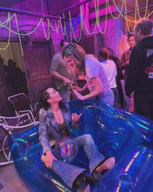 Midori Francis Instagram - Invited tonight to @thesexlivesofcollegegirls ✖️3️⃣ There is a closet and a blow up couch. Rsvp below
