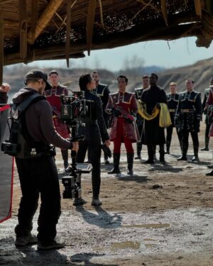Miku Martineau Instagram - Section 31 is now streaming ! 
It was an honour and a privilege to be a part of this film. I love this cast and I love this movie!!!!
Here are some bts shots! 😚🤍