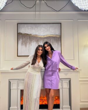 Mina Al Sheikhly Instagram - “الله لا يحرمني منج يا نور عيني ديما 🤍،
 من يوم ما جتي للدنيا و نورتي حياتي وجنتي احلى هدية الله نعمنه بيها ورصار عندي احن اخت بالعالم 🥹❤️
 كل لحظة وياچ هي نعمة وذكريات ما تتعوض. كل عام وأنتِ بخير يا أحلى خالة بالدنيا، وأتمنى لج حياة مليانة حب وسعاة اموت عليج 🥺❤️.”

We were given you by God, and I pray that you will always be by my side, Dima 🤍. You were the greatest gift to us, and you have made our life happier ever since the day you were born. You are the world’s most devoted and affectionate sister 🥹❤️ To the best aunt ever, happy birthday!  I wish you a life full of love and happiness. I love you to bits and pieces🥺❤️.

#myhappymoments #minasjourney #اختي