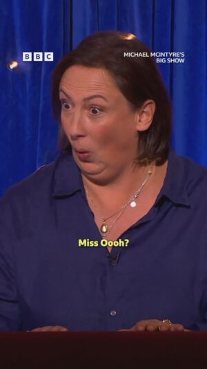 Miranda Hart Instagram - Miranda Hart. Actress, comedian and... brilliant lacrosse player! 

Big laughs, big stars, and big surprises. Michael’s up to mischief with a host of celeb guests, whether they’re willing or not! #MichaelMcIntyresBigShow #MichaelMcIntyre #MirandaHart