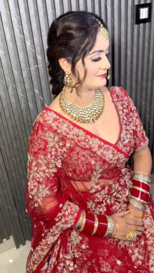 Miss Pinky Instagram - Subtle bridal look✨😍
Mua - @glambeauty_by_neerubisht 
Hairstylist- @meghagupta_hairartist 
.
Bookings are open now (travels globally for makeups)
For bookings and queries dm or call on 8178227061
.
.
#makeupartist #tranisitonreel #bridalmakeup #glammakeuplook #transitionmakeup #trendymakeuplooks #delhibasedmakeupartist #gurgaonmakeupartist #gaziabadmakeupartist #delhincrmakeupartist #makeuplover #freelancermakeupartist #worksglobally #rohinibased #makeupartist