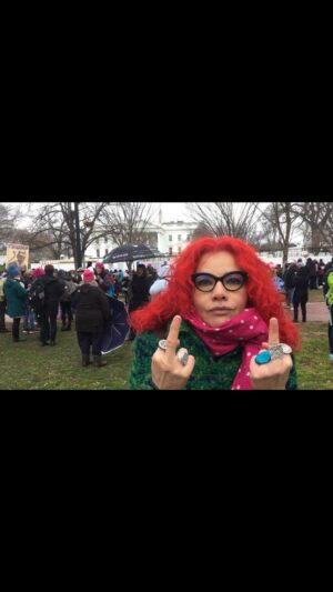Mona Eltahawy Instagram - In front of the White House, January 18, 2020 🎥 @rerutled