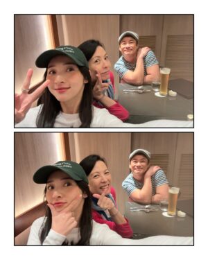 Moon Lee Instagram - 在晴朗的冬日，獲得今年第一份祝福
謝謝太陽
謝謝太陽的爸爸媽媽
謝謝曉彤

因為你們才能夠如此幸福、幸運
我愛你們🌞🩰💛