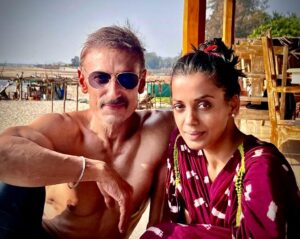 Mugdha Godse Instagram - Us ♥️♥️♥️

#valentineday #love #couplegoals