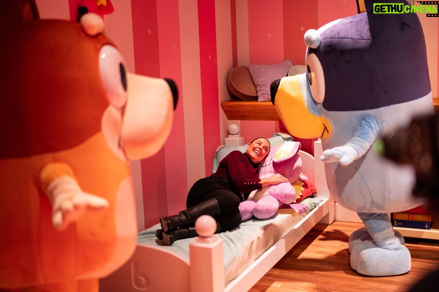 Myf Warhurst - 27.5K Likes - More from Muffin and Myf (the voice of Aunt Trixie!) on their very special visit to the interactive #Bluey experience, now open at CAMP New York! š§”šš¤ @campstores