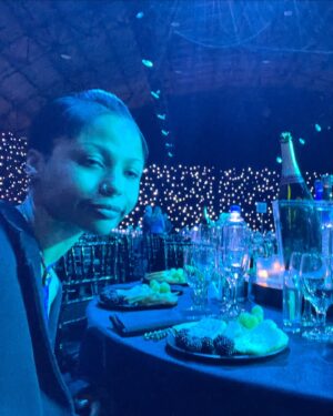 Myha'la Instagram - won the funniest table award🥂!!!!!