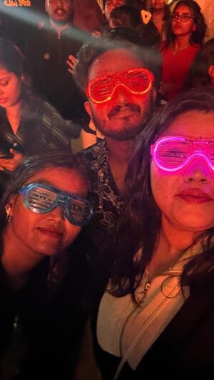 Nancy Jennifer Instagram - Grooved to the beats and had a blast at the Vijay Antony concert! 🎶✨ #UnforgettableNight #MusicVibes #VijayAntony #VijayAntonyConcert #Concert #vibe #vibey #vibenight #vj #music